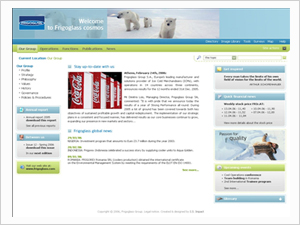 Frigoglass Group Intranet System