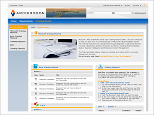 Archirodon S.A. Intranet System