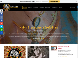 Nubia-brew Web Site - eShop 